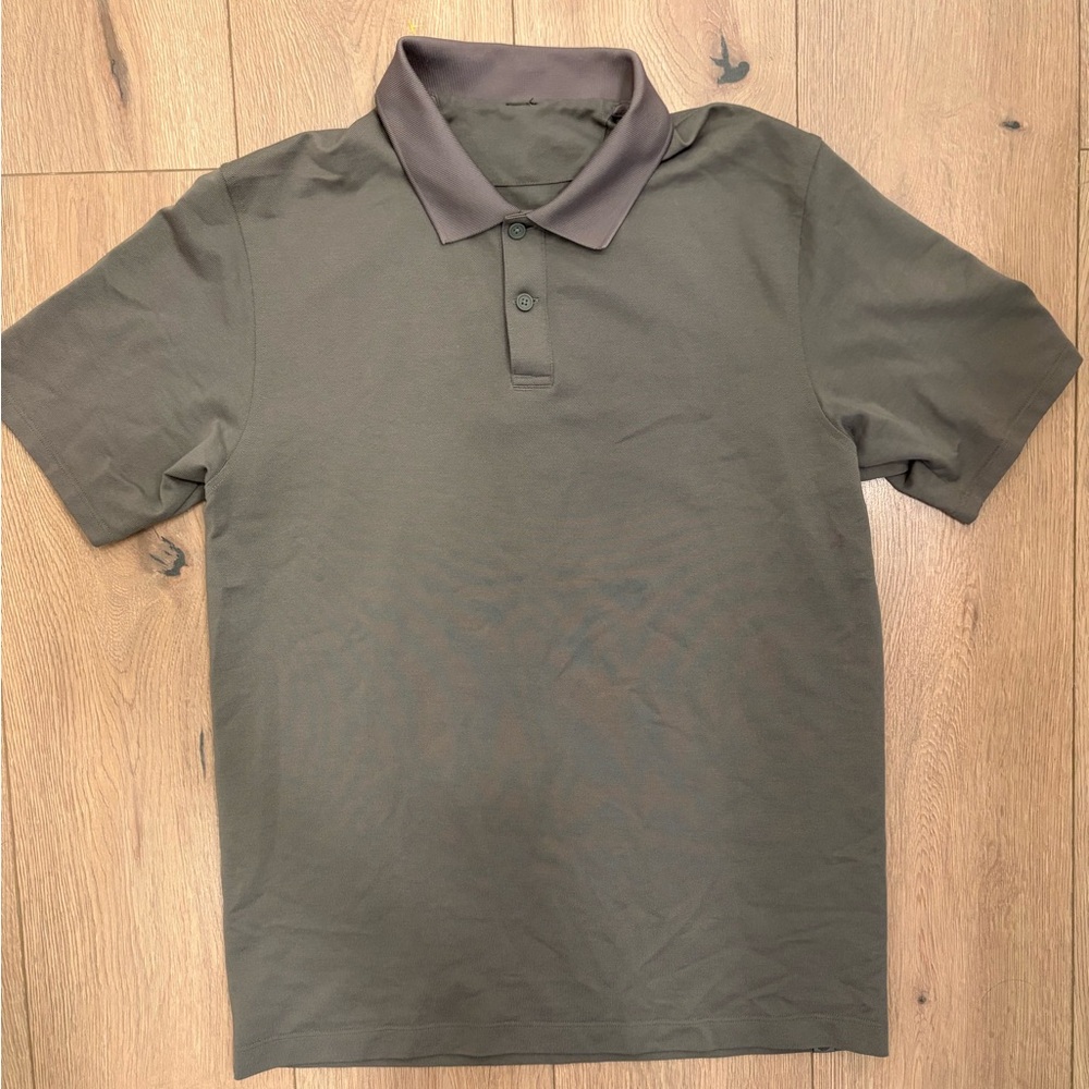 Lululemon Men’s Cotton Pique Short-Sleeve Polo Shirt